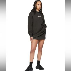 Black Relaxed Hoodie